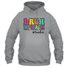 Groovy Cute Bruh We Back Teachers Kids Funny Back To School Shirt & Tank Top | teecentury