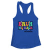 Groovy Cute Bruh We Back Teachers Kids Funny Back To School Shirt & Tank Top | teecentury