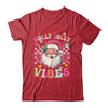 Groovy Cute Santa Claus Christmas Vibes Xmas Girls Womens Shirt & Sweatshirt | teecentury