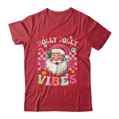 Groovy Cute Santa Claus Christmas Vibes Xmas Girls Womens Shirt & Sweatshirt | teecentury