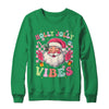 Groovy Cute Santa Claus Christmas Vibes Xmas Girls Womens Shirt & Sweatshirt | teecentury