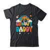 Groovy Daddy Birthday Party Theme Decorations Rainbow Family Shirt & Hoodie | teecentury