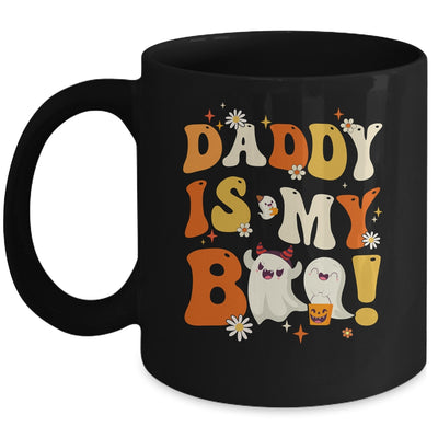 Groovy Daddy Is My Boo Halloween Boys Girls Kids Mug | teecentury