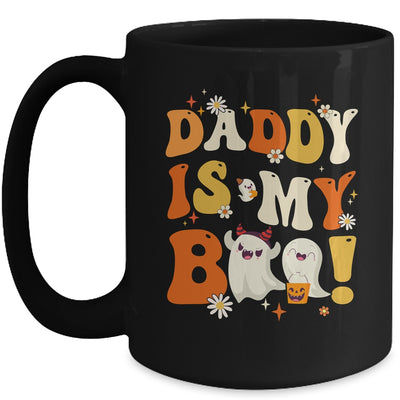 Groovy Daddy Is My Boo Halloween Boys Girls Kids Mug | teecentury