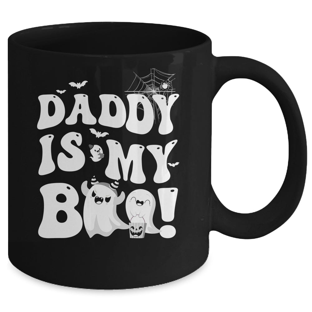 Groovy Daddy Is My Boo Halloween For Boys Girls Kids Mug | teecentury