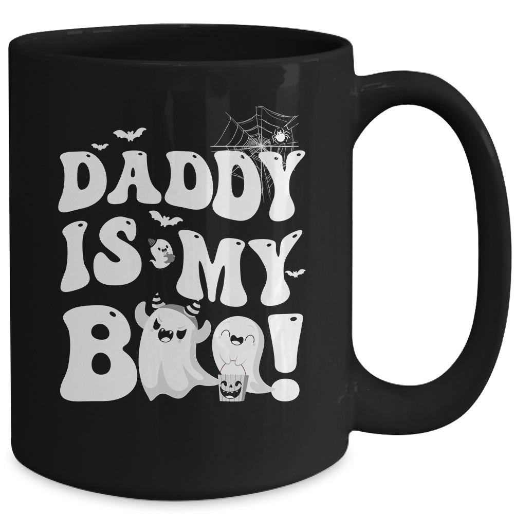 Groovy Daddy Is My Boo Halloween For Boys Girls Kids Mug | teecentury
