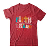 Groovy Fifth Grade Dream Team Back To School Teacher Kids Shirt & Hoodie | teecentury