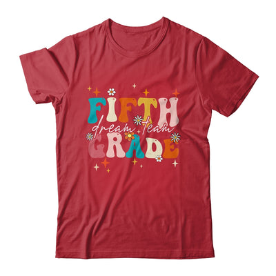 Groovy Fifth Grade Dream Team Back To School Teacher Kids Shirt & Hoodie | teecentury