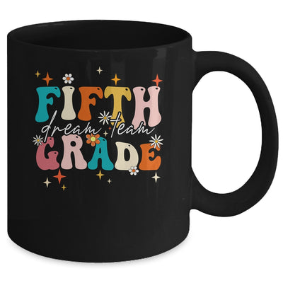 Groovy Fifth Grade Dream Team Back To School Teacher Kids Mug | teecentury