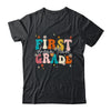 Groovy First Grade Dream Team Back To School Teacher Kids Shirt & Hoodie | teecentury