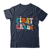 Groovy First Grade Dream Team Back To School Teacher Kids Shirt & Hoodie | teecentury