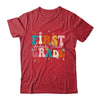 Groovy First Grade Dream Team Back To School Teacher Kids Shirt & Hoodie | teecentury