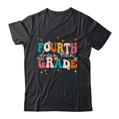 Groovy Fourth Grade Dream Team Back To School Teacher Kids Shirt & Hoodie | teecentury