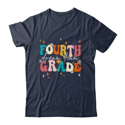 Groovy Fourth Grade Dream Team Back To School Teacher Kids Shirt & Hoodie | teecentury