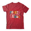 Groovy Fourth Grade Dream Team Back To School Teacher Kids Shirt & Hoodie | teecentury