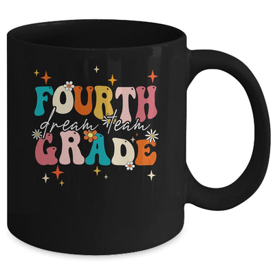Groovy Fourth Grade Dream Team Back To School Teacher Kids Mug | teecentury