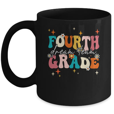 Groovy Fourth Grade Dream Team Back To School Teacher Kids Mug | teecentury