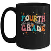 Groovy Fourth Grade Dream Team Back To School Teacher Kids Mug | teecentury