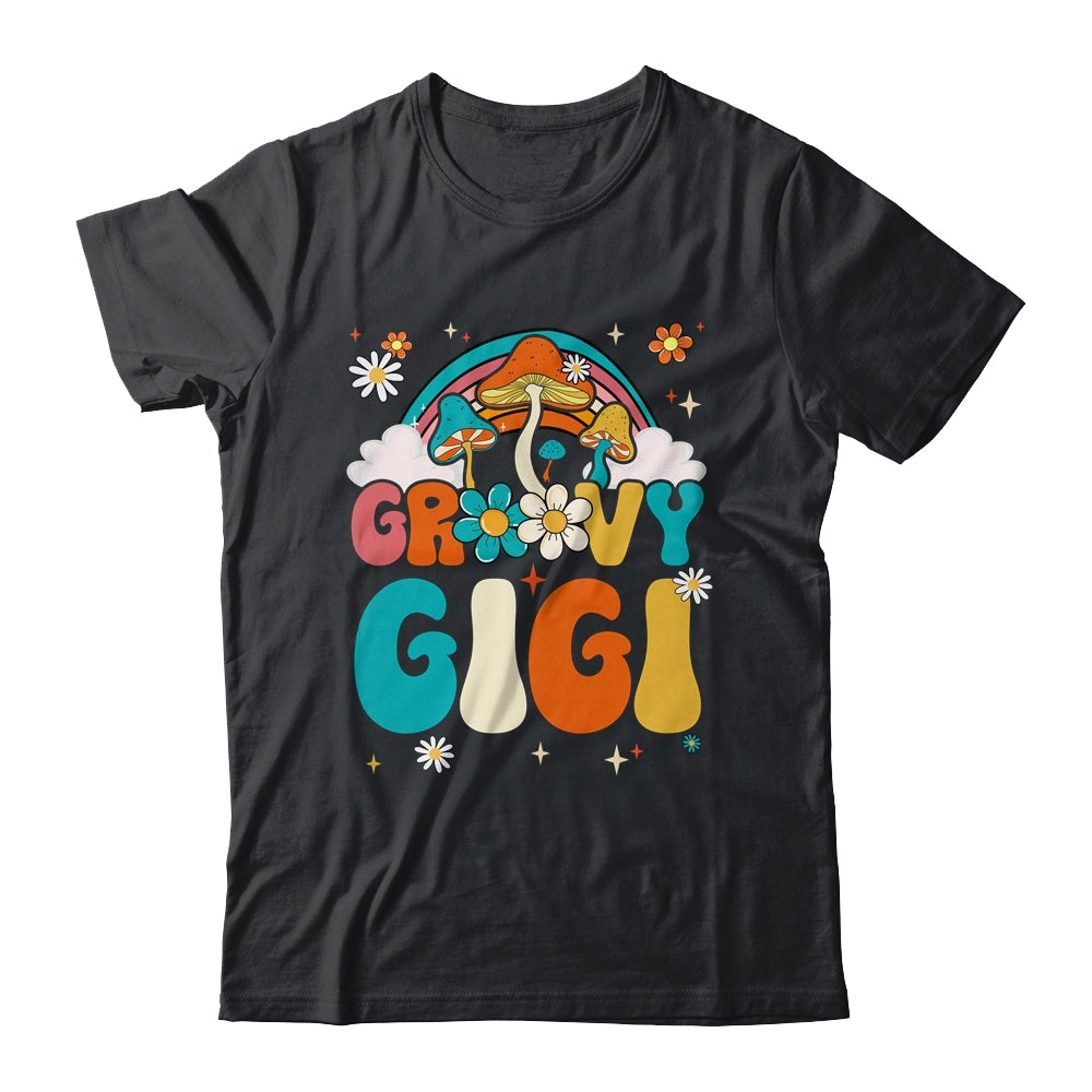 Groovy Gigi Birthday Party Theme Decorations Rainbow Family Shirt & Hoodie | teecentury