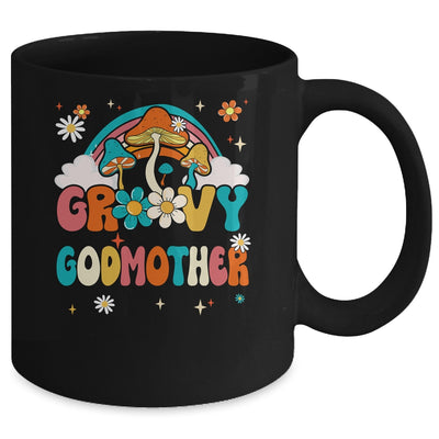 Groovy Godmother Birthday Party Theme Decorations Rainbow Mug | teecentury