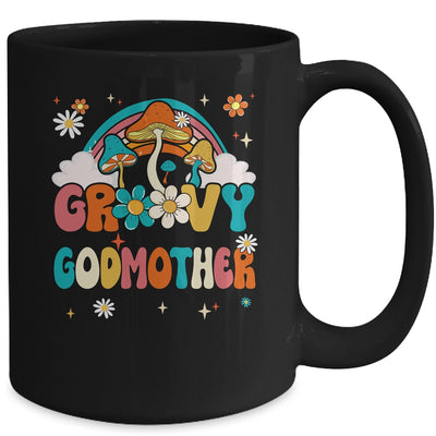 Groovy Godmother Birthday Party Theme Decorations Rainbow Mug | teecentury