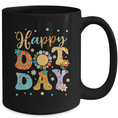 Groovy Happy Dot Day Kids International Dots Day Teacher Mug | teecentury