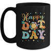 Groovy Happy Dot Day Kids International Dots Day Teacher Mug | teecentury