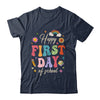 Groovy Happy First Day Of School Back To School Teacher Kids Shirt & Hoodie | teecentury