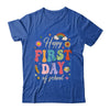 Groovy Happy First Day Of School Back To School Teacher Kids Shirt & Hoodie | teecentury