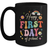 Groovy Happy First Day Of School Back To School Teacher Kids Mug | teecentury
