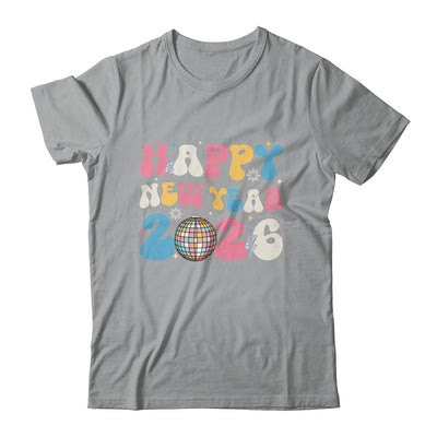 Groovy Happy New Year 2026 Party Cute New Years Eve NYE 2026 Shirt & Hoodie | teecentury