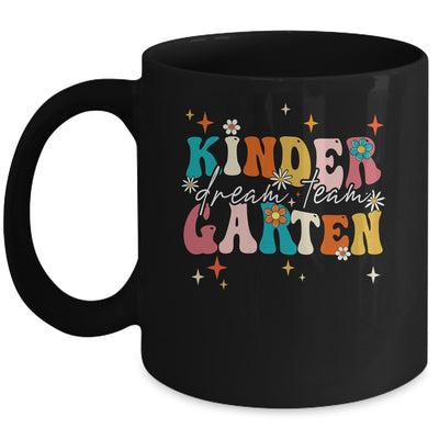 Groovy Kindergarten Dream Team Back To School Teacher Kids Mug | teecentury