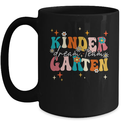 Groovy Kindergarten Dream Team Back To School Teacher Kids Mug | teecentury