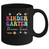 Groovy Kindergarten Dream Team Back To School Teacher Mug | teecentury