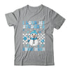 Groovy Love My Students Snow Much Christmas Snowman Teacher Shirt & Sweatshirt | teecentury