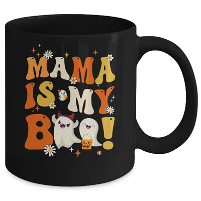 Groovy Mama Is My Boo Halloween Boys Girls Kids Mug | teecentury