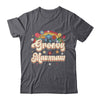 Groovy Mawmaw Retro Hippie Peace Sign Floral Mothers Day Shirt & Tank Top | teecentury