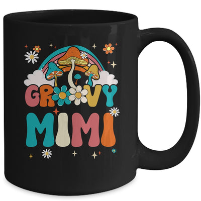 Groovy Mimi Birthday Party Theme Decorations Rainbow Family Mug | teecentury