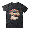 Groovy Mimi Retro Hippie Peace Sign Floral Mothers Day Shirt & Tank Top | teecentury