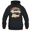 Groovy Mimi Retro Hippie Peace Sign Floral Mothers Day Shirt & Tank Top | teecentury