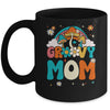 Groovy Mom Birthday Party Theme Decorations Rainbow Family Mug | teecentury