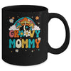 Groovy Mommy Birthday Party Theme Decorations Rainbow Family Mug | teecentury