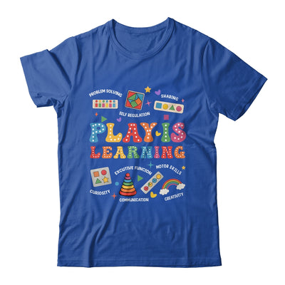 Groovy Play Is Learning Kindergarten Teacher Appreciation Shirt & Hoodie | teecentury
