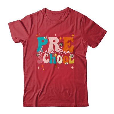 Groovy Preschool Dream Team Back To School Teacher Kids Shirt & Hoodie | teecentury