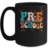 Groovy Preschool Dream Team Back To School Teacher Kids Mug | teecentury