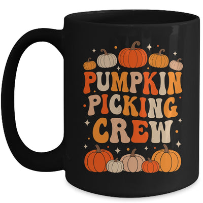 Groovy Pumpkin Picking Crew Matching Family Group Autumn Mug | teecentury