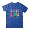 Groovy RN Registered Nurse Week Nursing Stethoscope Cute Shirt & Tank Top | teecentury