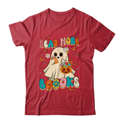 Groovy Read More Books Cute Ghost Boo Funny Halloween Kids Shirt & Hoodie | teecentury