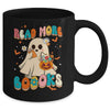 Groovy Read More Books Cute Ghost Boo Funny Halloween Kids Mug | teecentury