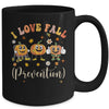 Groovy Retro I Love Fall Prevention Funny Physical Therapy Mug | teecentury